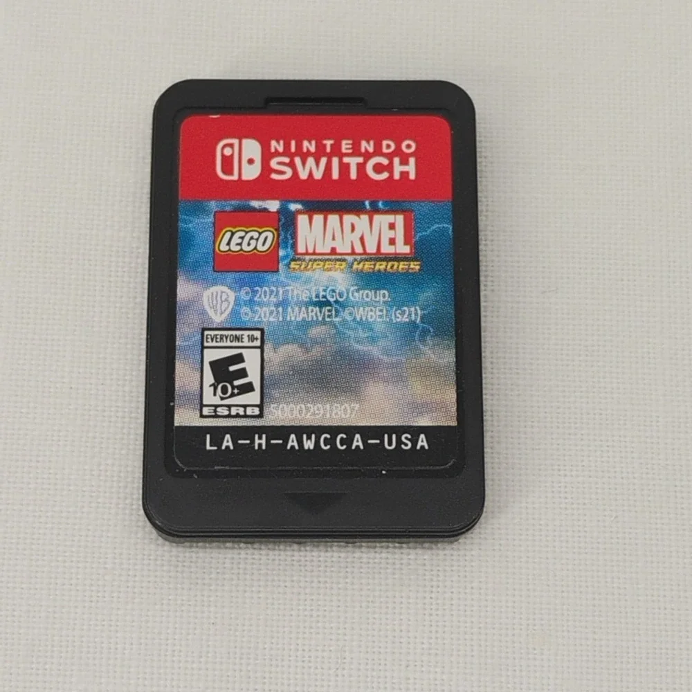 LEGO Marvel Super Heroes Nintendo Switch Game Cartridge Only Tested Working